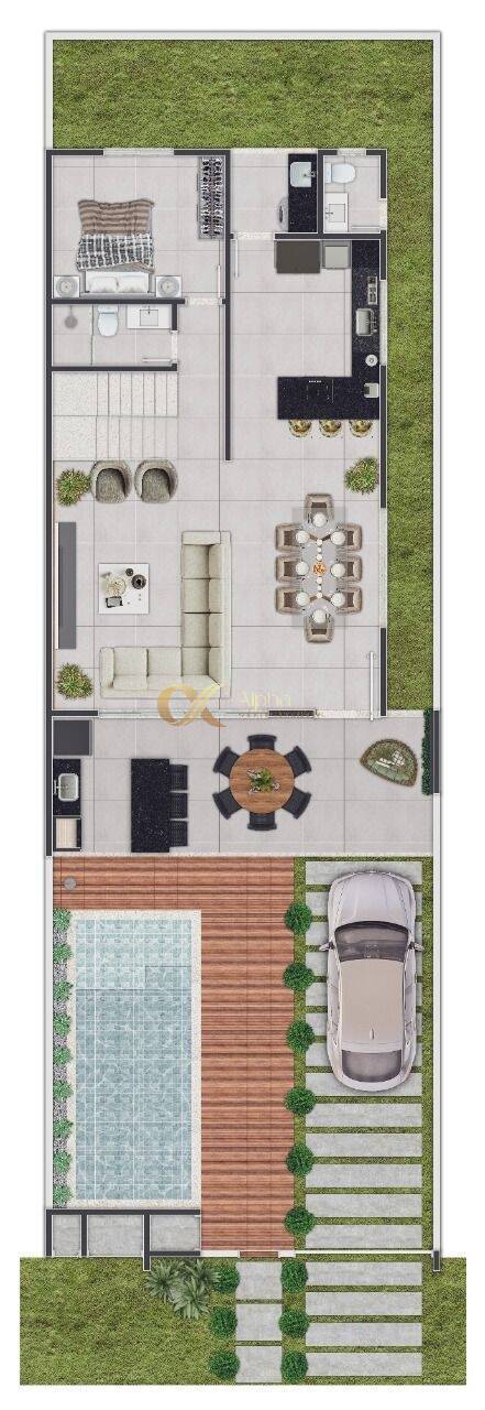 Casa de Condomínio à venda com 4 quartos, 286m² - Foto 3