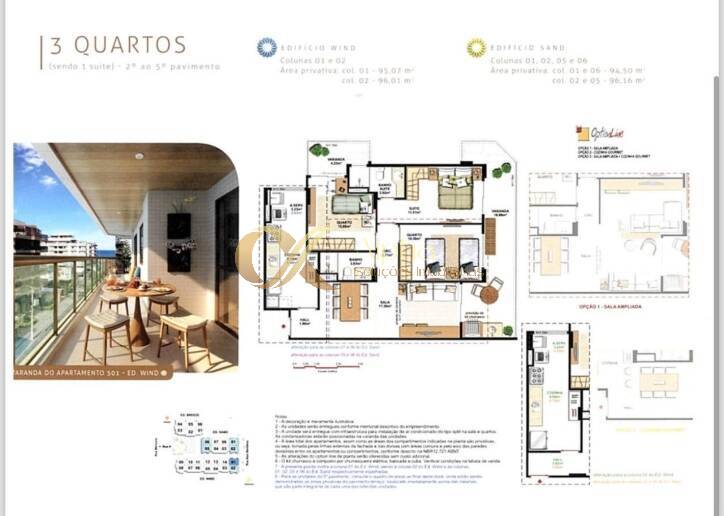 Apartamento à venda com 2 quartos, 142m² - Foto 7